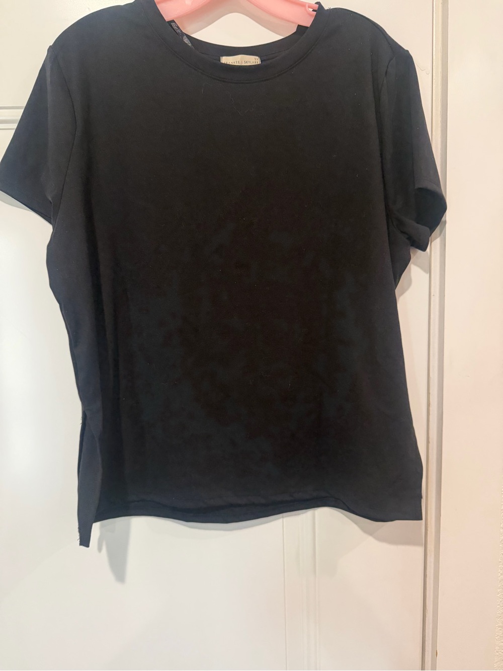 Classic Black Short Sleeve Tee - Unbranded